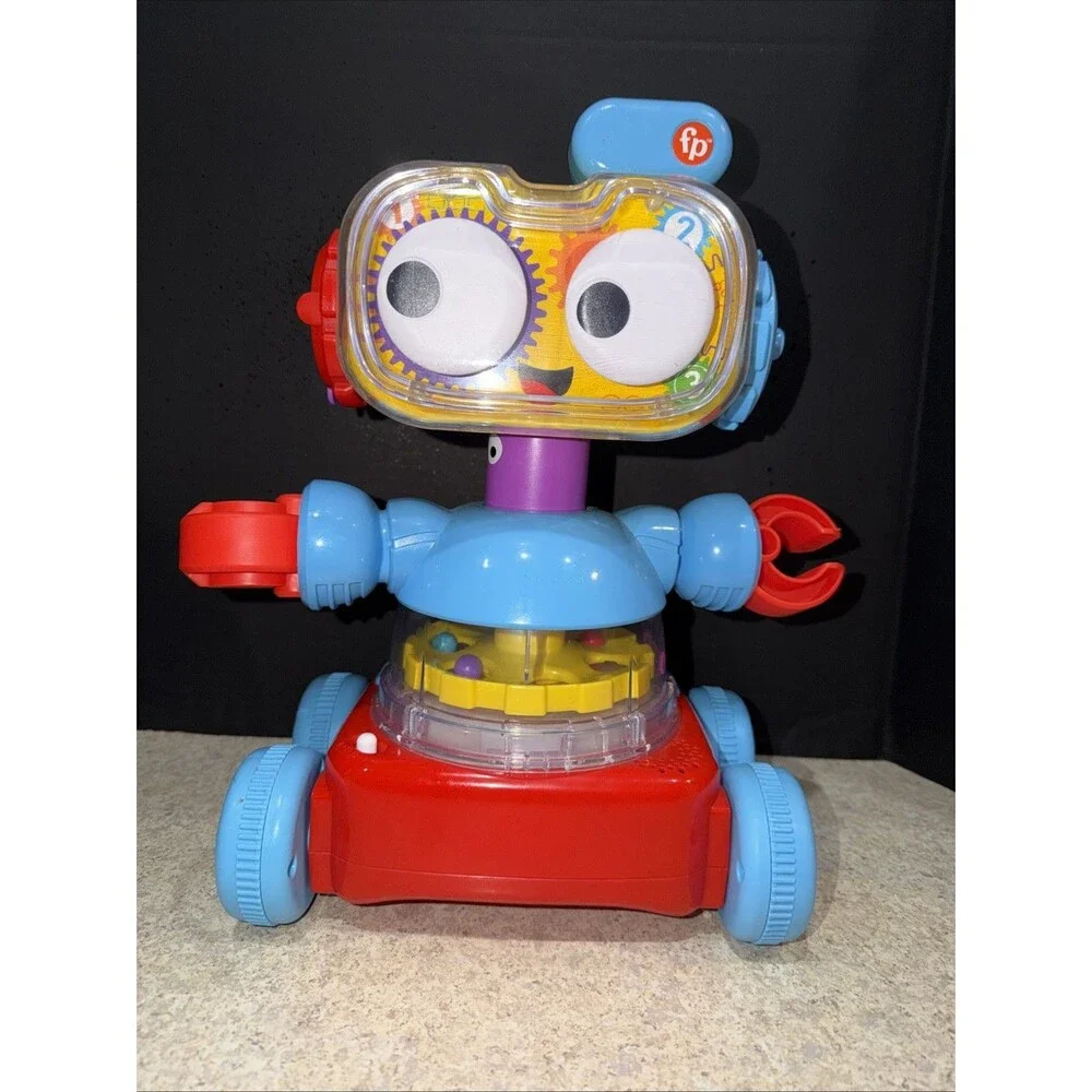 Fisher-Price Baby Learning 4-in -1 Toy Robot w/ Lights Music & Smart Stages